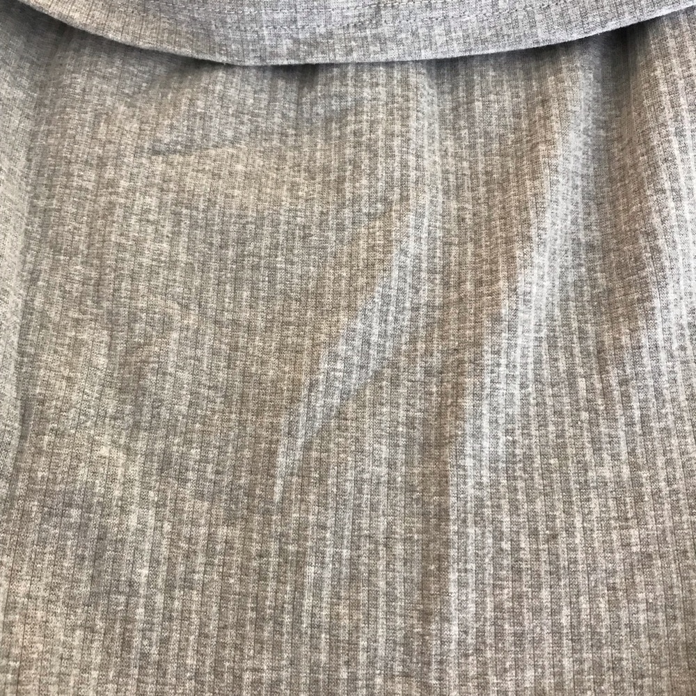 Missguided NWT gray off the shoulder dress 10 - Picture 3 of 5
